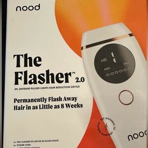 Nood The Flasher 2.0 IPL Hair Reduction Device open box like new
